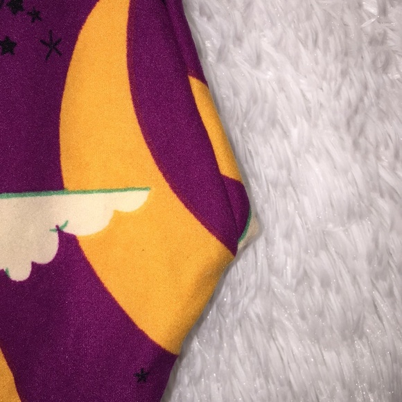 Lularoe OS Leggings Unicorn Print Stars Moon - Picture 2 of 5